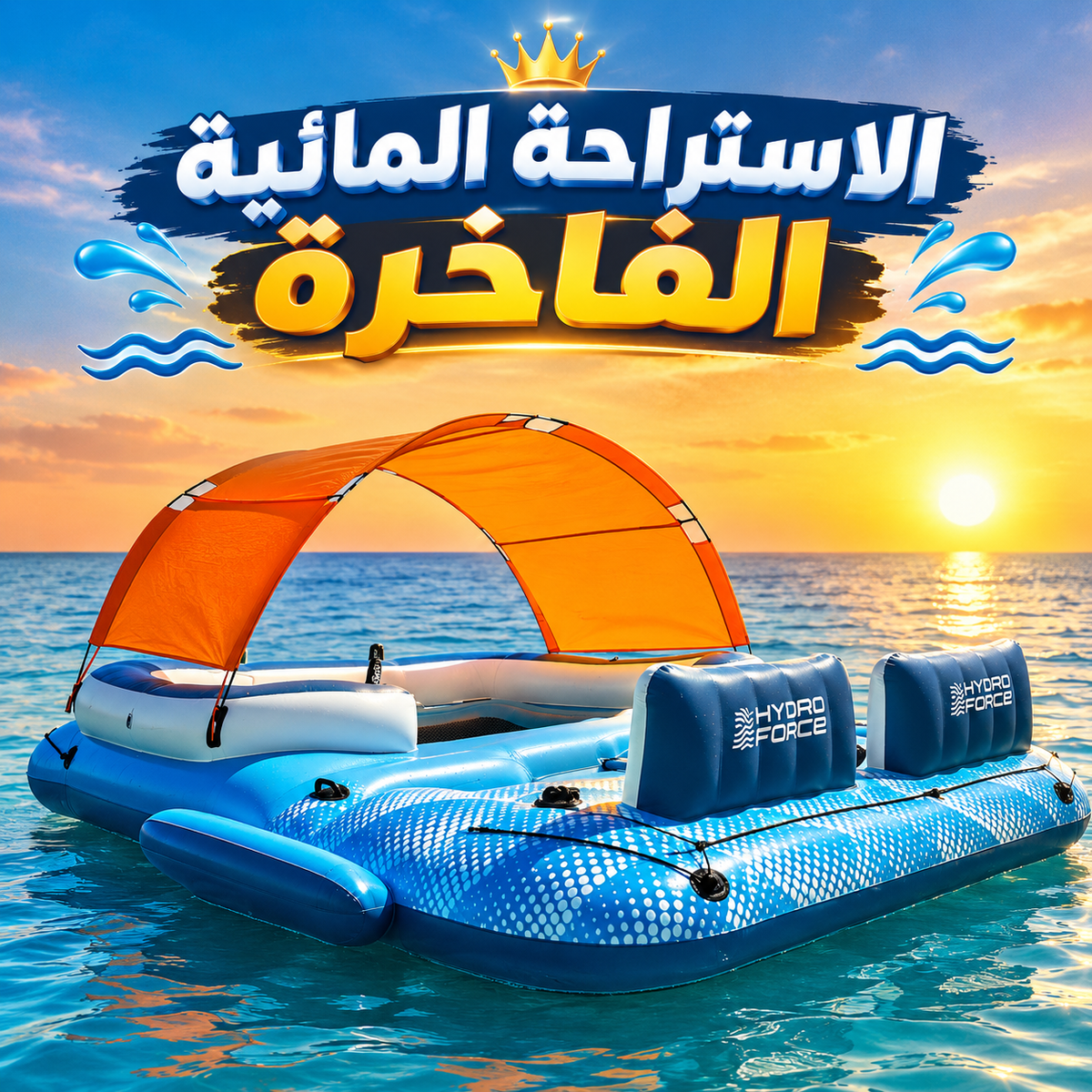 الاستراحة المائية الفاخرة