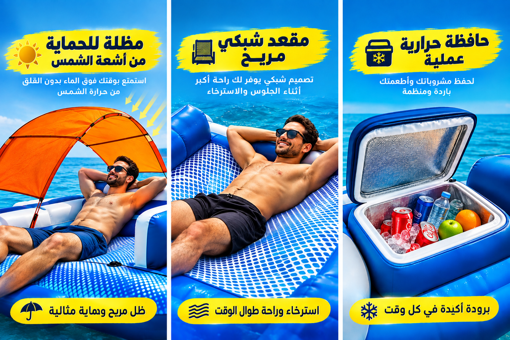 الاستراحة المائية الفاخرة